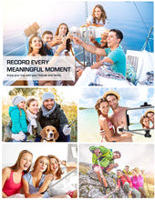 Load image into Gallery viewer, Selfie Stick, Lightweight Extendable 31.9 Inch Bluetooth Selfie Stick Monopod with Wireless Remote