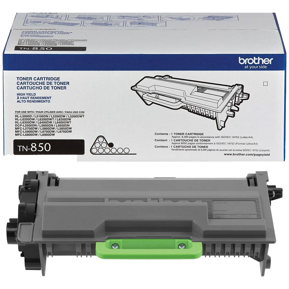 Brother TN-850 Original Black Toner Cartridge