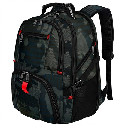 YOREPEK 50L Large Travel Backpack for Men, Fits 17 Inch Laptop, Camouflage