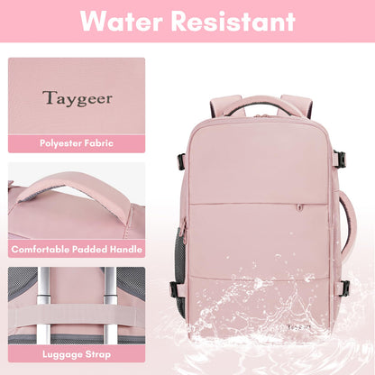 Taygeer Travel Backpack for Women, Carry On Backpack,Travel bag