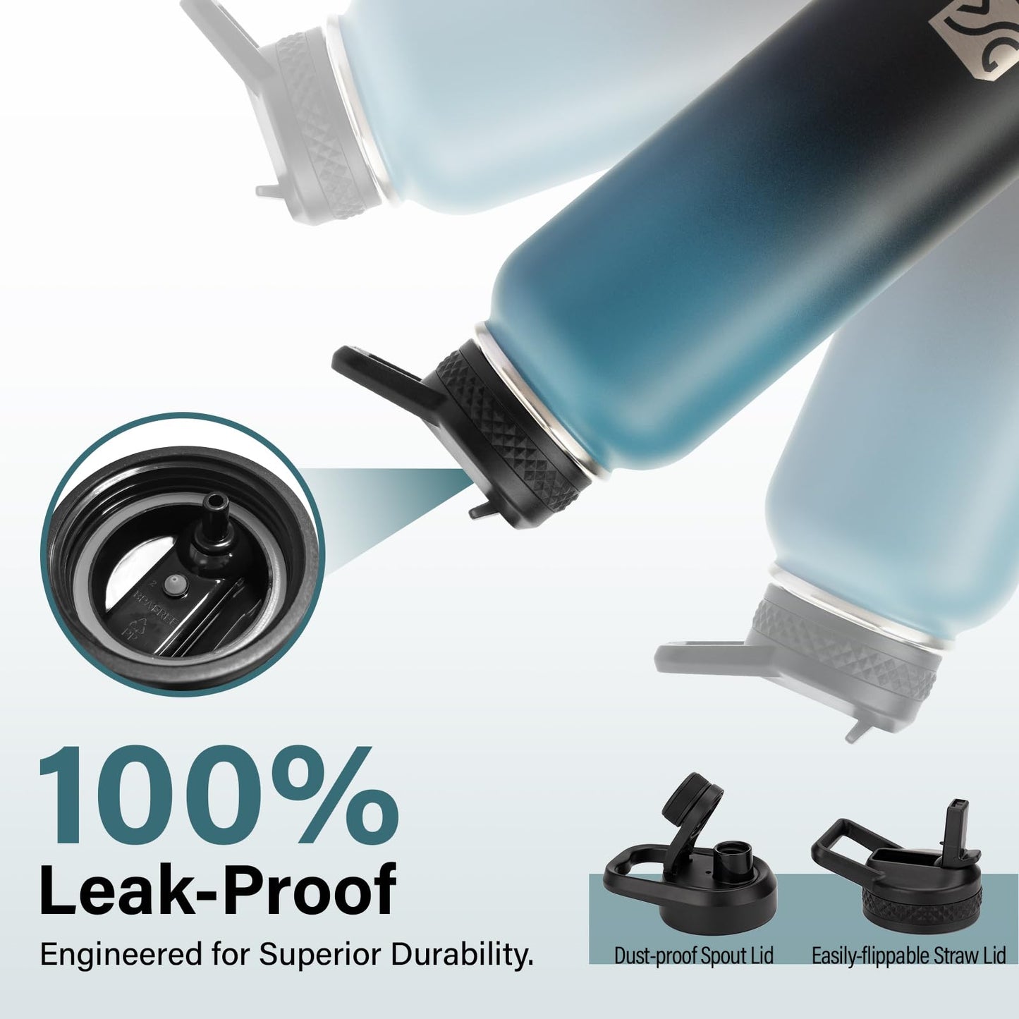 40oz vacuum insulated water bottle