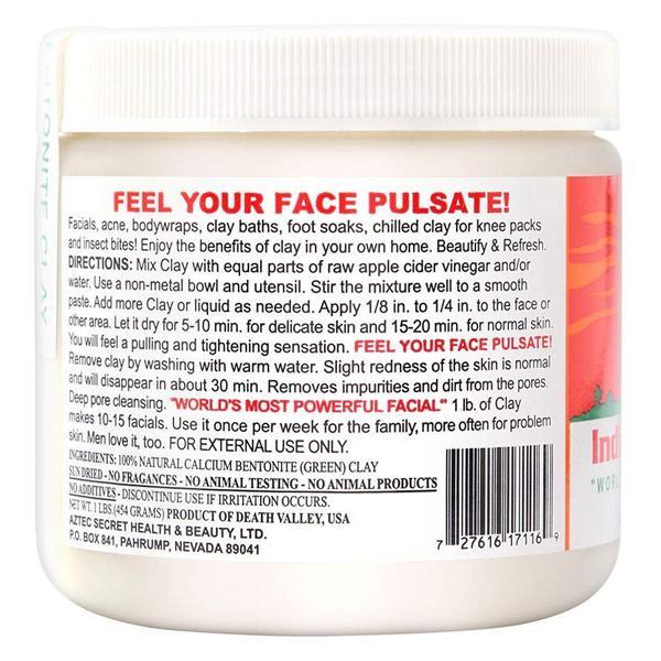 Aztec Secret Indian Healing Clay Deep Pore Cleansing, 1 lb