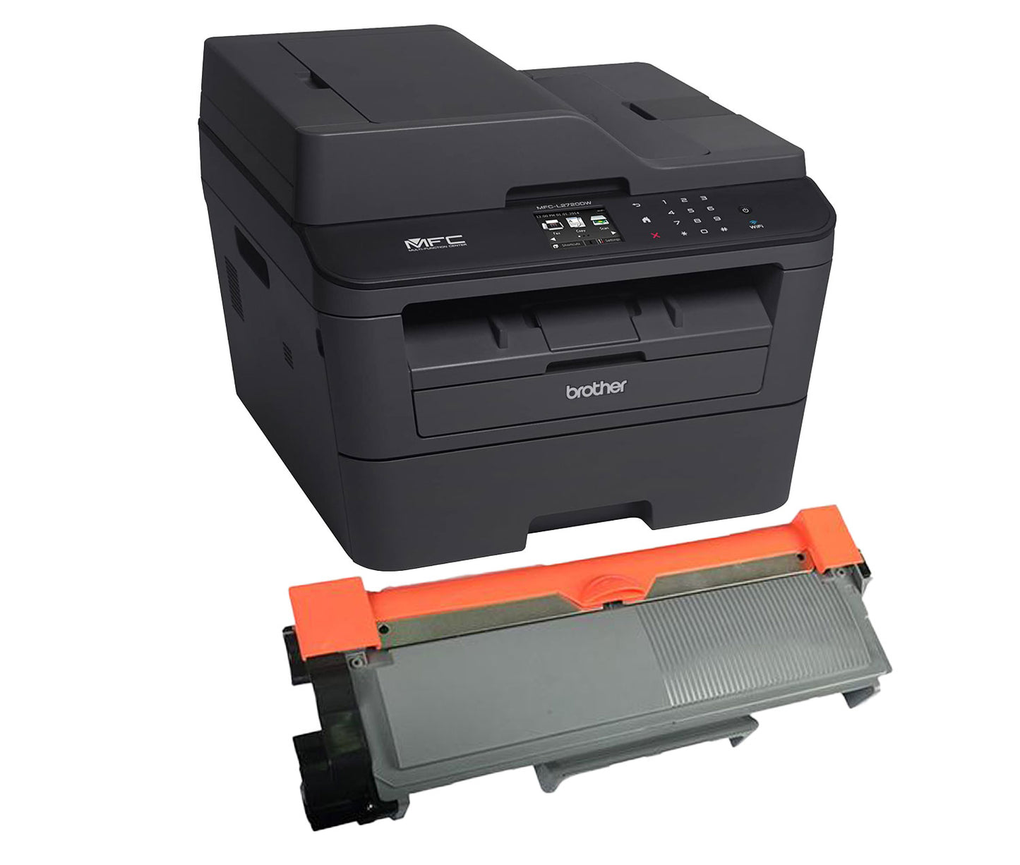 Toner Cartridge Brother MFC-L2720DW Printer, Compatible, High Yield