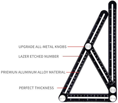 Multi Angle Measuring Ruler