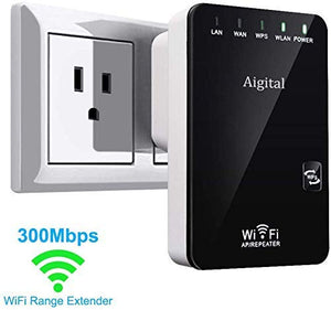 WiFi Extender Blast, Wireless Internet Booster for Home 300Mbps Long Range WiFi Repeater WLAN Signal Amplifier, 2.4GHz Network Mini WiFi Router for Phone/Computer/Smart TV and More