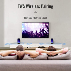 Portable Wireless Bluetooth Speaker with Microphone