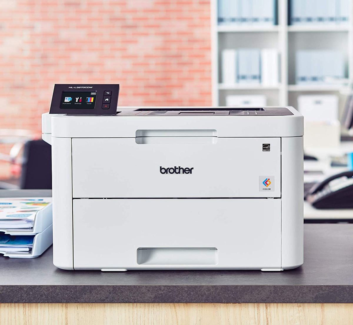Brother HL-L3270CDW Compact Digital Color Printer with Wireless and Duplex Printing