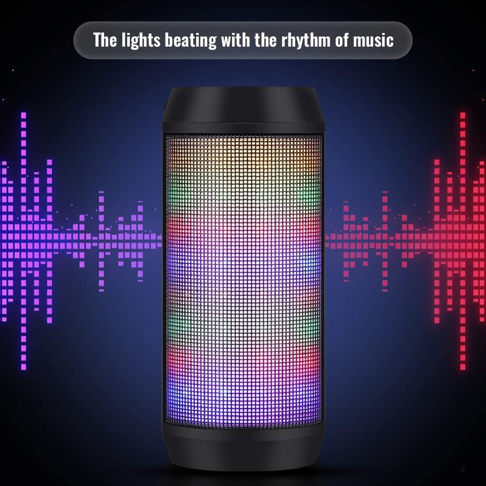 Portable Wireless Bluetooth Speaker with Microphone