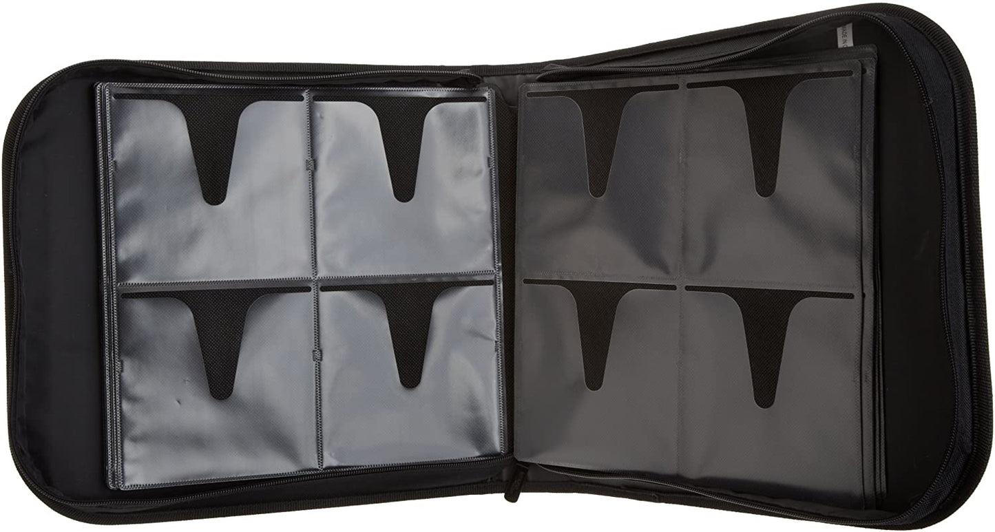 Nylon CD/DVD Carrying Case (128 Disc Holder Storage Capacity)
