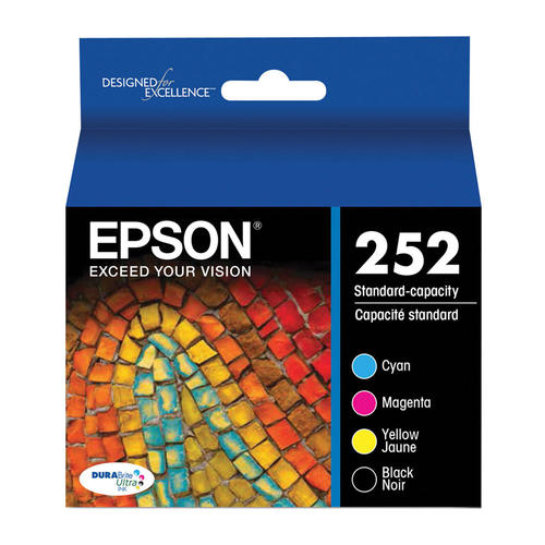 Epson 252  Original Black and Color Ink Cartridge Combo T252120-BCS