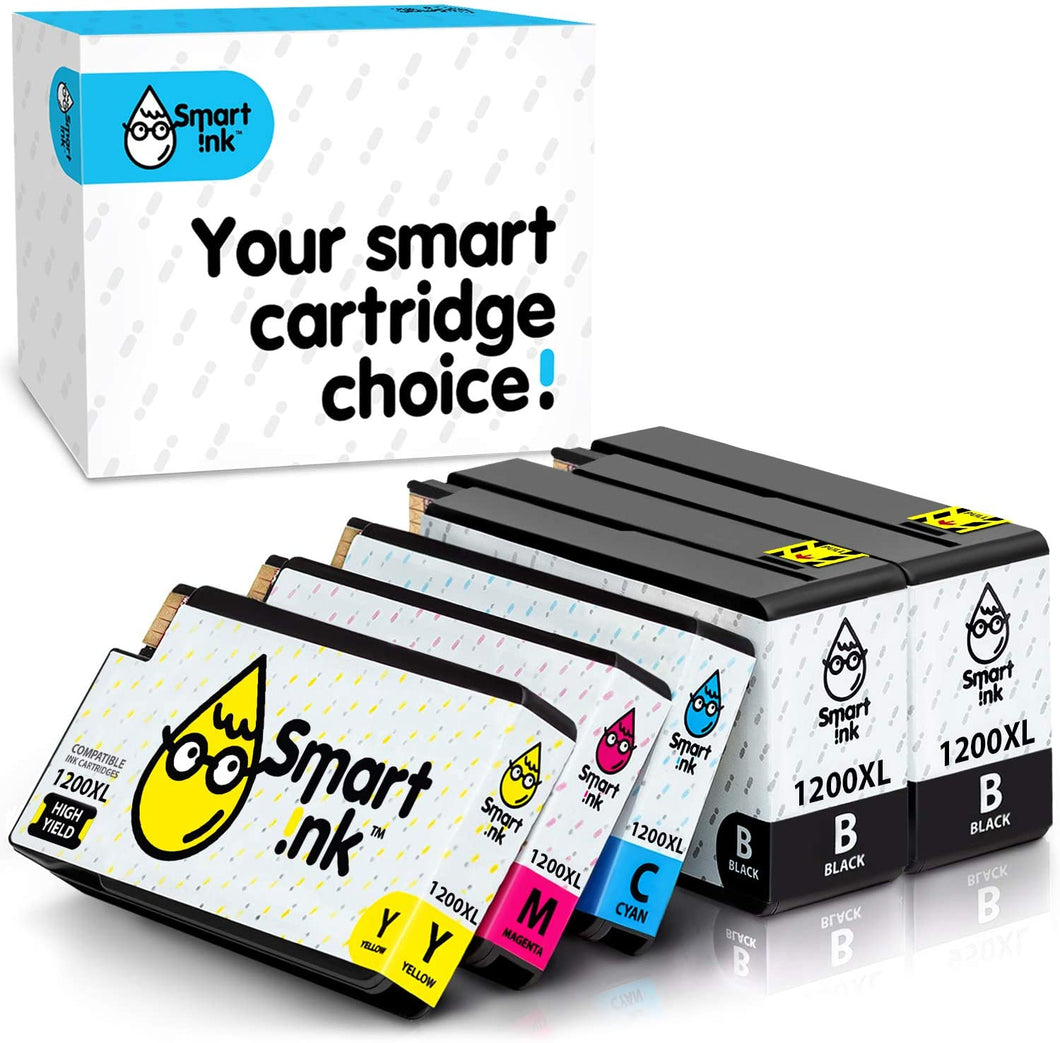 Canon PGI-1200XL Compatible Ink Cartridge Combo High Yield BK/C/M/Y