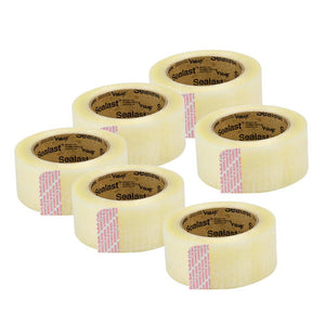 Sealast™ Double-Length Packing Tape, 6 Pack