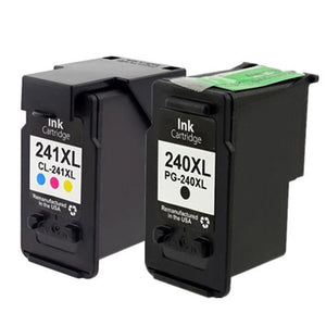 Canon PG240XL CL241XL Black and Color Ink Cartridge Combo, Compatilbe
