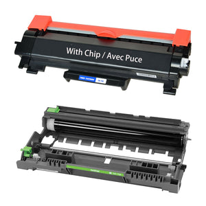 Brother TN760 Toner & DR730 Drum Combo, Compatible