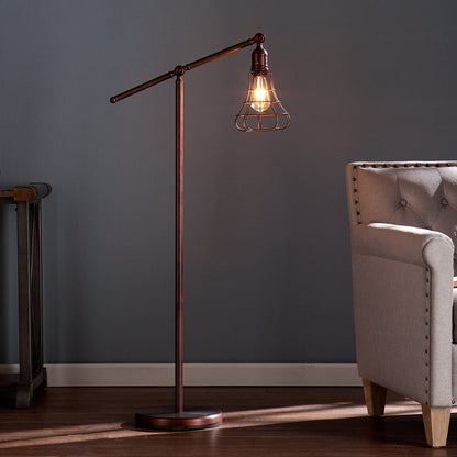 Bowie Mid Century Floor Lamp, 44.25"H
