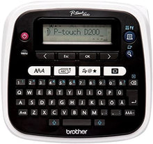 Load image into Gallery viewer, Brother PT-D200 Label Tape, Compatible, Black on White
