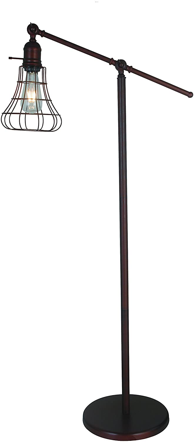 Bowie Mid Century Floor Lamp, 44.25"H