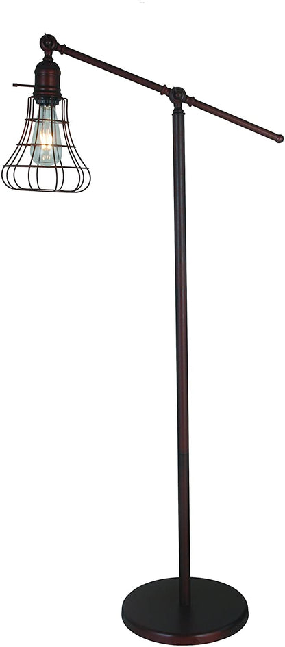 Bowie Mid Century Floor Lamp, 44.25"H