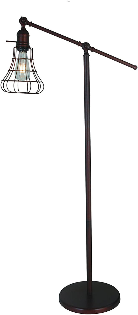 Bowie Mid Century Floor Lamp, 44.25"H