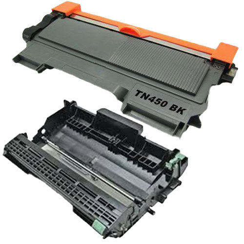 Brother TN-450 Toner & DR-420 Drum Combo, Compatible