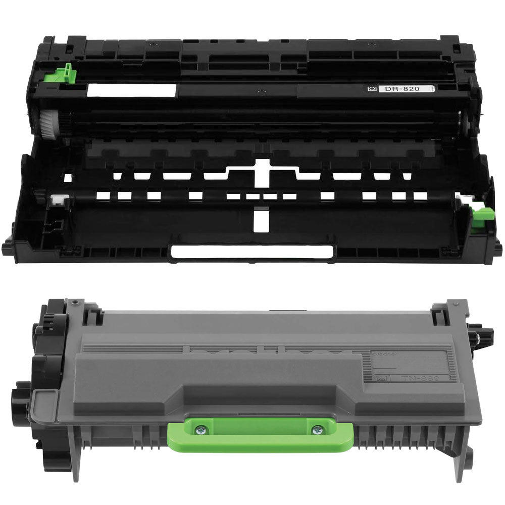 Brother TN-850 Toner & DR-820 Drum Combo, Compatible